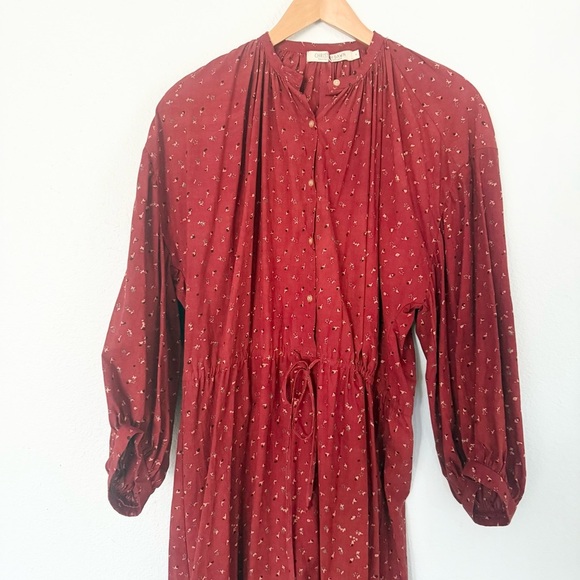 Christy Dawn red print axi dress size S - Picture 3 of 16